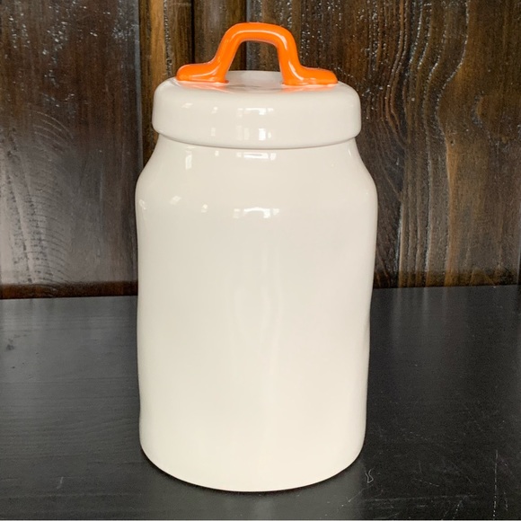 Rae Dunn POISON with Spiders Ceramic Halloween Canister - Picture 5 of 9